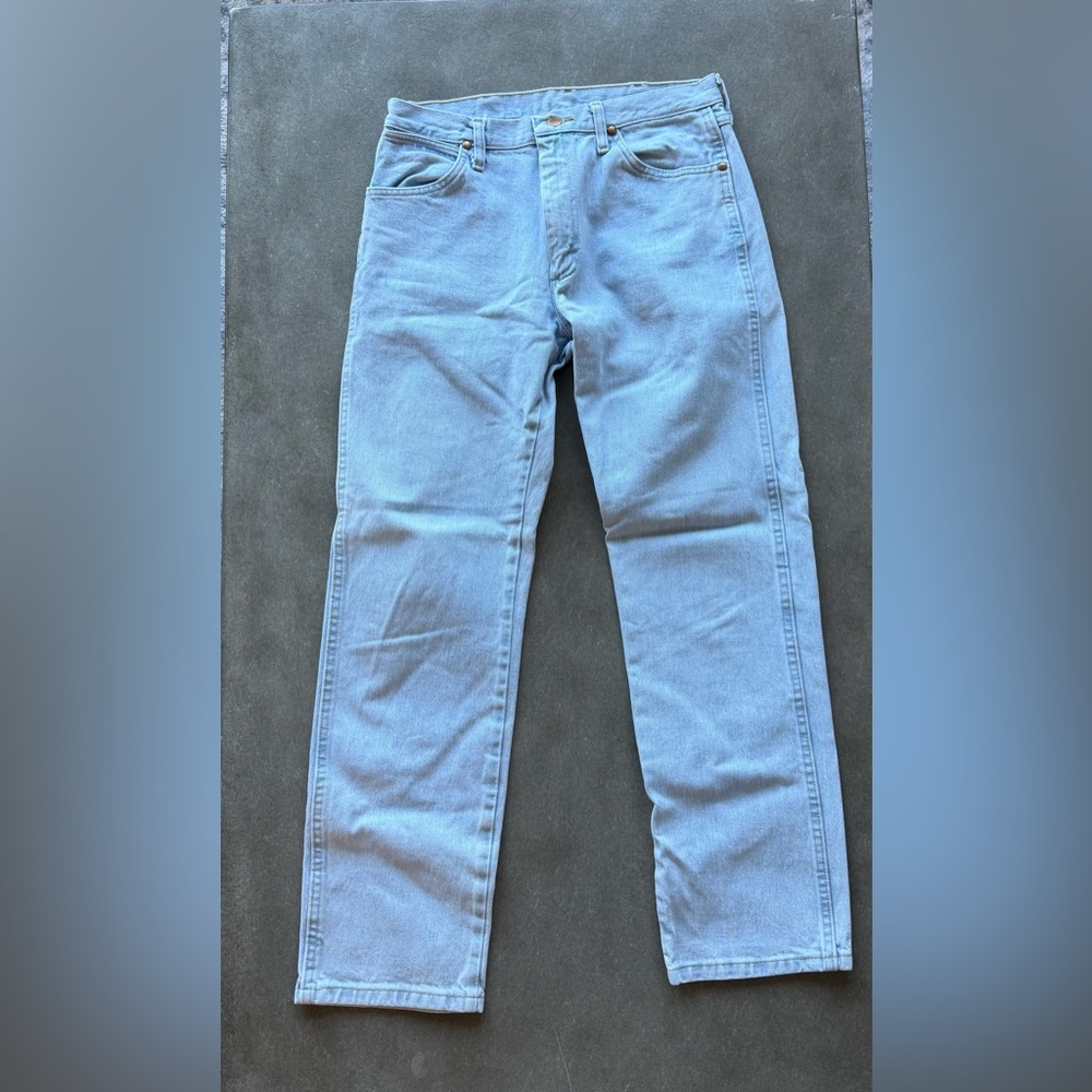 Wrangler Light Blue Straight Leg Jeans